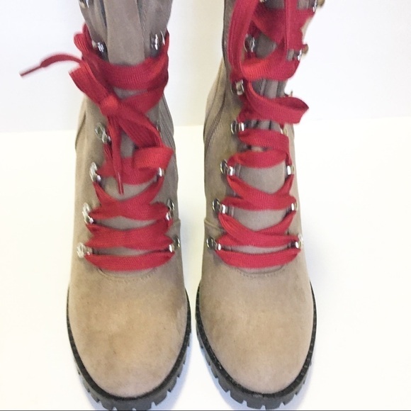 Material Girl Womens Hazil Lace-Up Booties - Picture 3 of 11